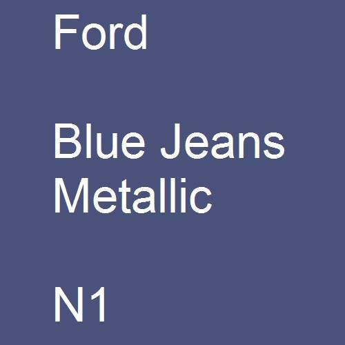 Ford, Blue Jeans Metallic, N1.